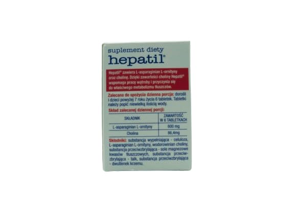 2x Hepatil 80 Tabletten - trägt zur ordnungsgemäßen Fettstoffwechsel bei, MiL4 Bleistift, Lebermedikament, Leberzirrhose, Leberregeneration, Verbesserung der Verdauung