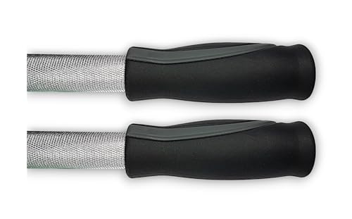 2x Handgriff für Rollator, 110x22 mm von FabaCare, ergonomisch geformt, Ersatzhandgriffe, Rollatorengriff, Rollatorenhalter, Universal, Rechts und Links, Handfasser für Mobilitätshilfe