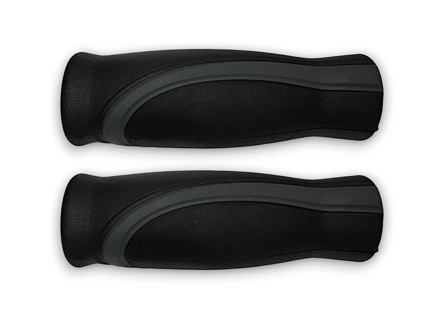 2x Handgriff für Rollator, 110x22 mm von FabaCare, ergonomisch geformt, Ersatzhandgriffe, Rollatorengriff, Rollatorenhalter, Universal, Rechts und Links, Handfasser für Mobilitätshilfe
