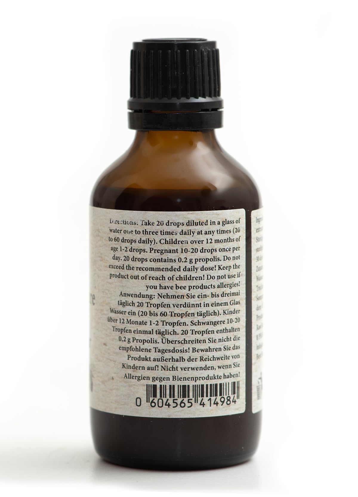 50ml Propolis Tinktur 30% - Alkoholfrei von RAW Farm Imkern