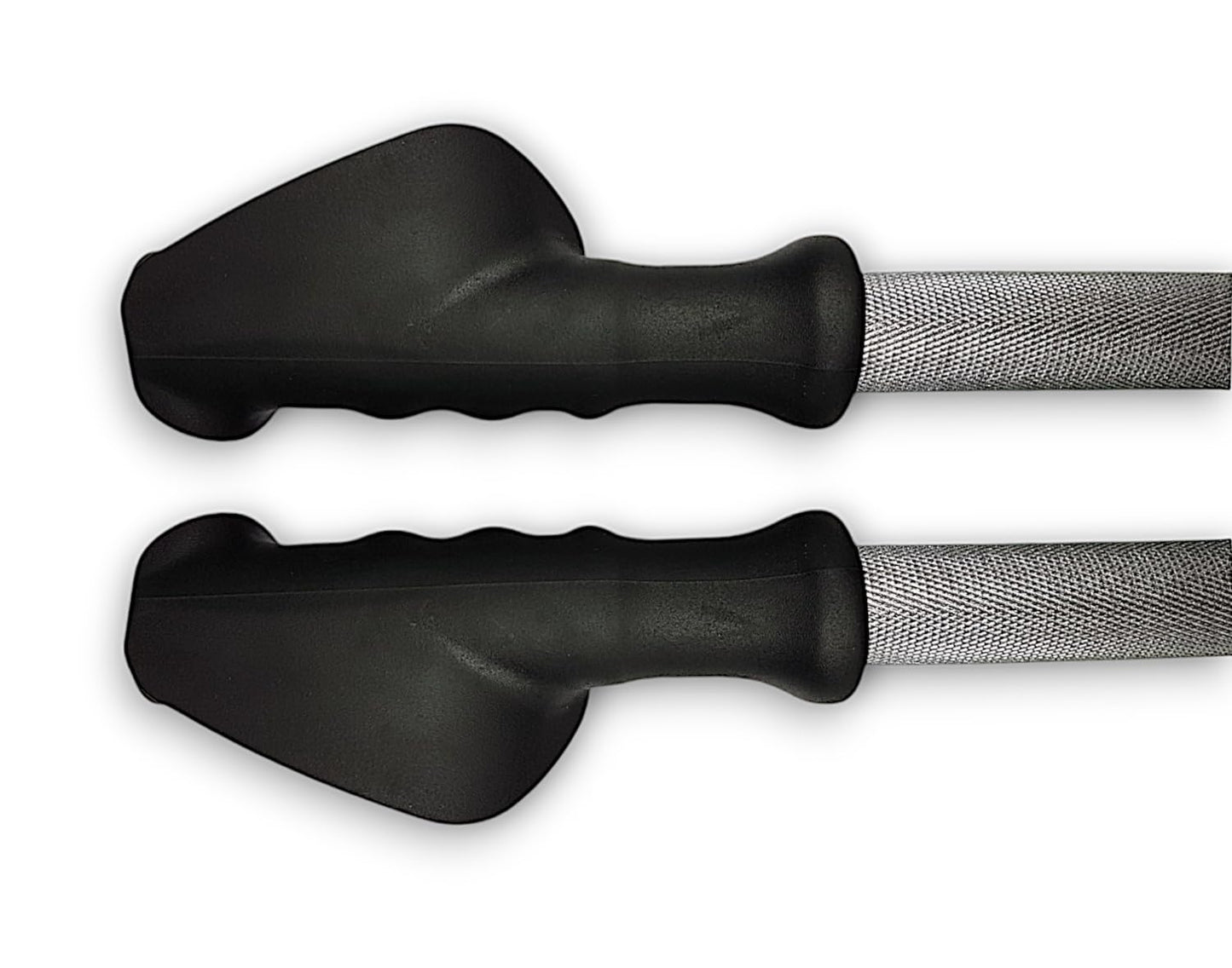 2x Handgriff für Rollator, 125x22 mm von FabaCare, ergonomisch geformt, Ersatzhandgriffe, Rollatorengriff, Rollatorenhalter, Rechts und Links, Handfasser für Mobilitätshilfe
