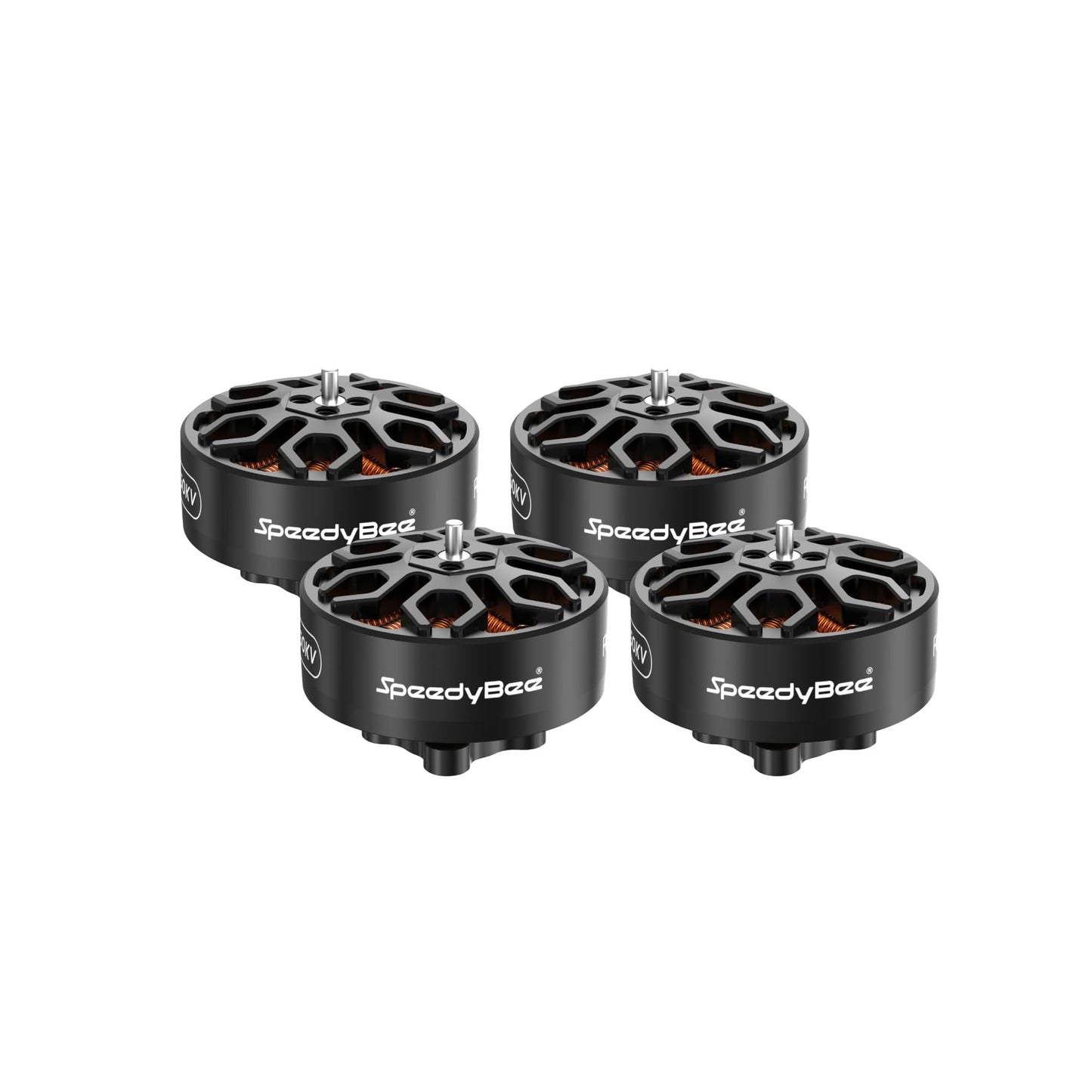 2006 1950KV FPV Drohnenmotor - 6S Bürstenloser Motor für 3,5, 4, 5 Zoll FPV Drohne QAV Quadcopter - 4 Stück