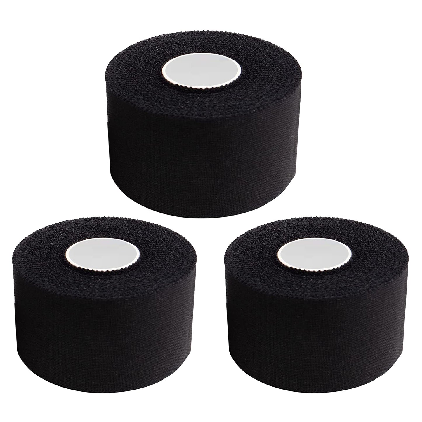3 Rollen Sporttape, 3,8cmx10m Weiß Tape Sport Tapeverband Fingertape,Hypoallergenes Tapes Medizinische Klebebänder für Fußball Volleyball Klettern Bjj