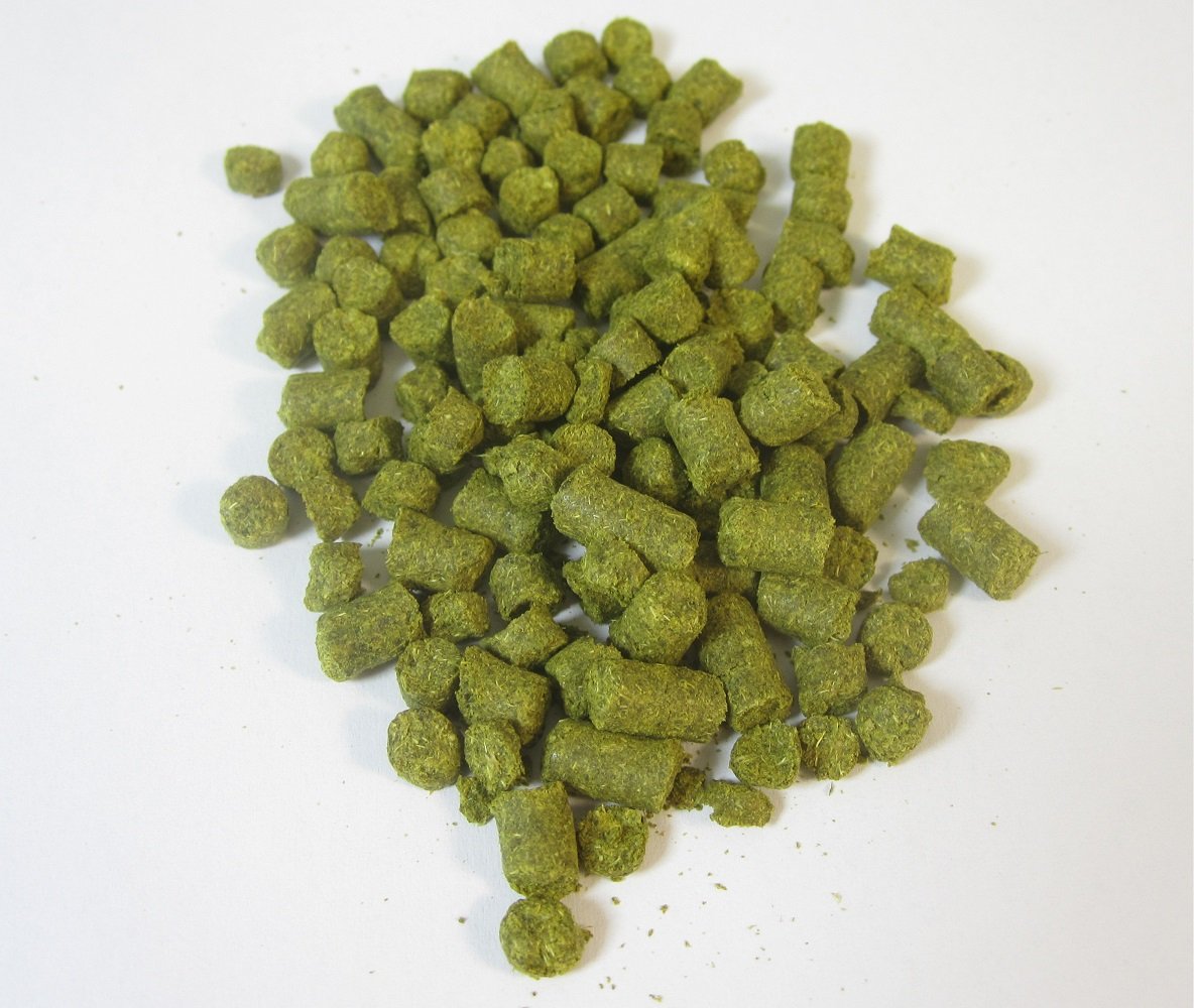 100g AMARILLO Hopfenpellets zum Bierbrauen, Alphasäuregehalt: 8,7%