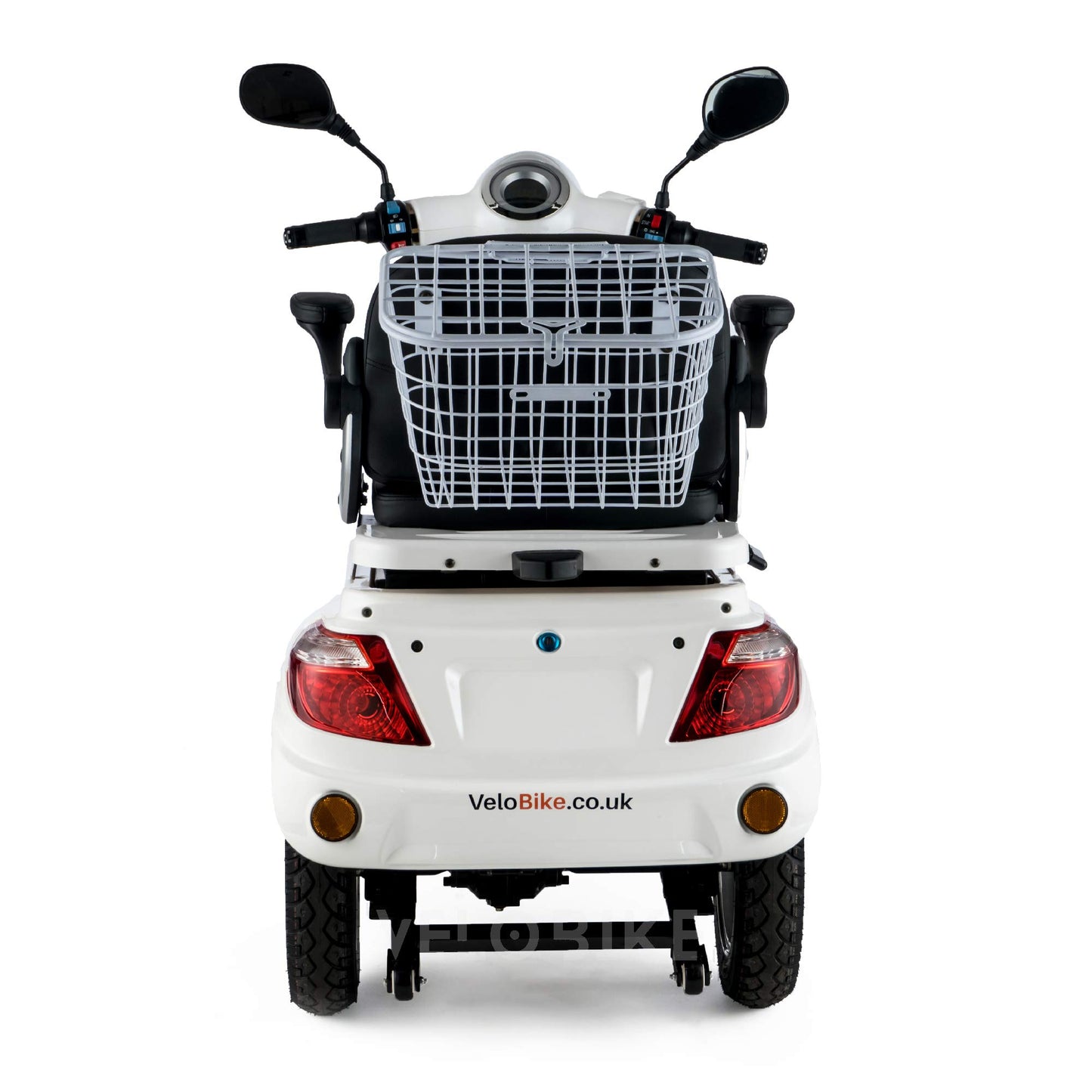 Ztech Elektromobil, E-Mobil, Seniorenfahrzeug, Elektroroller Erwachsene E-Dreirad, 12 Km/h (Weiß)