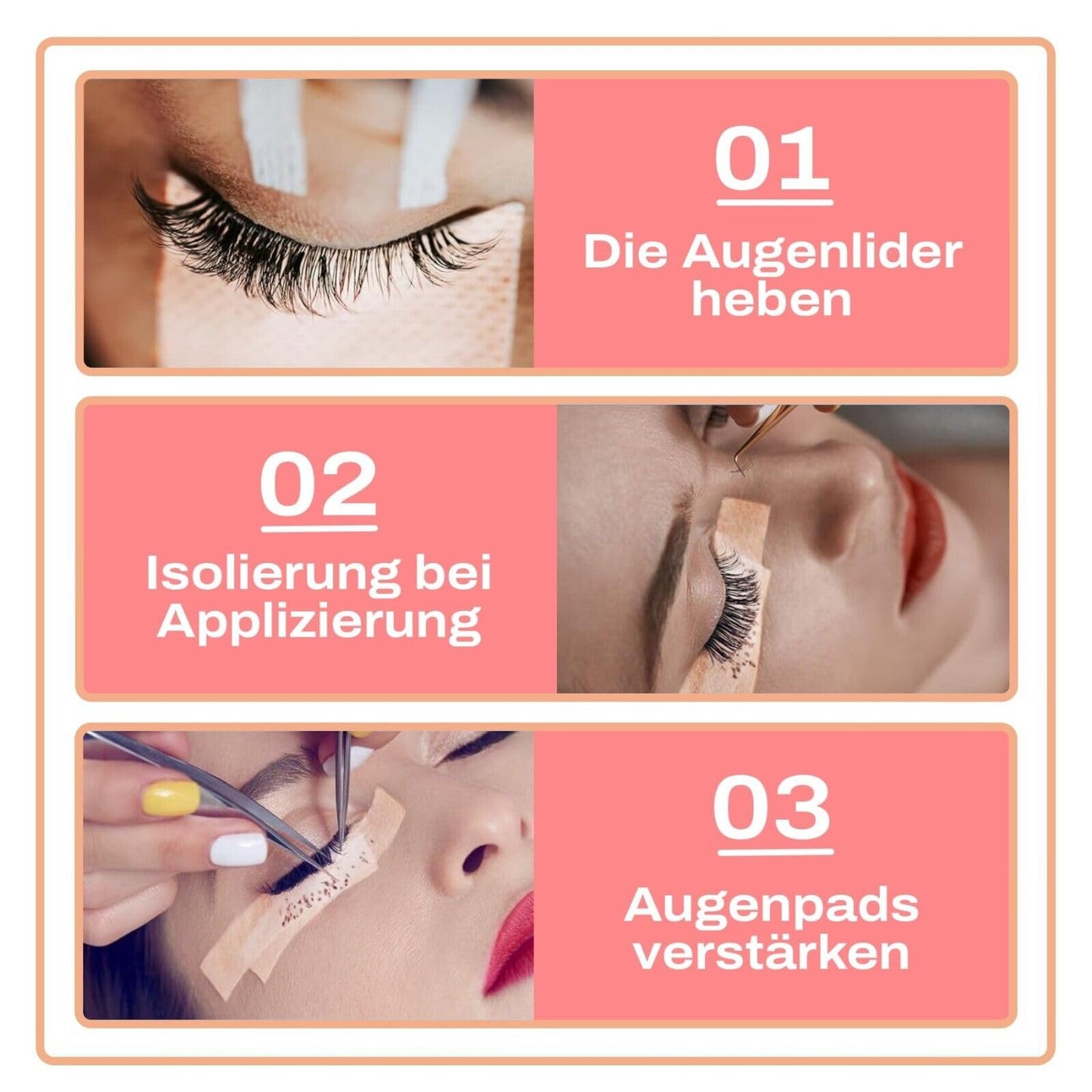 3M Micropore Tape Vliespflaster Hautfarben mit Anwendungstipps by P-Beauty - medizinisches Klebeband Wimpernverlängerung, Hautpflaster Hypoallergen, Atmungsaktiv, Wasserfest (1,25cmx9,14m, 1 Rolle)