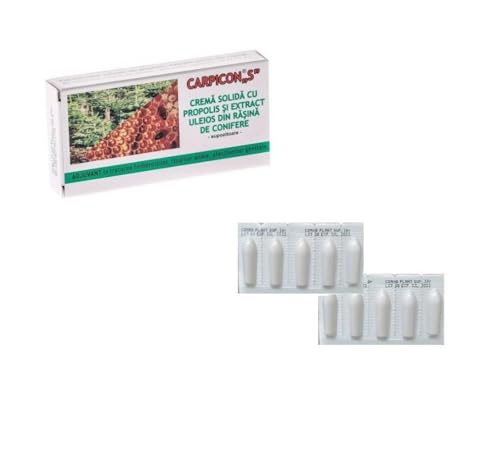 10 Zäpfchen mit Propolis-Extrakt, öligem Extrakt aus Kiefernharz und Bienenwachs (2 x 5 Zäpfchen)