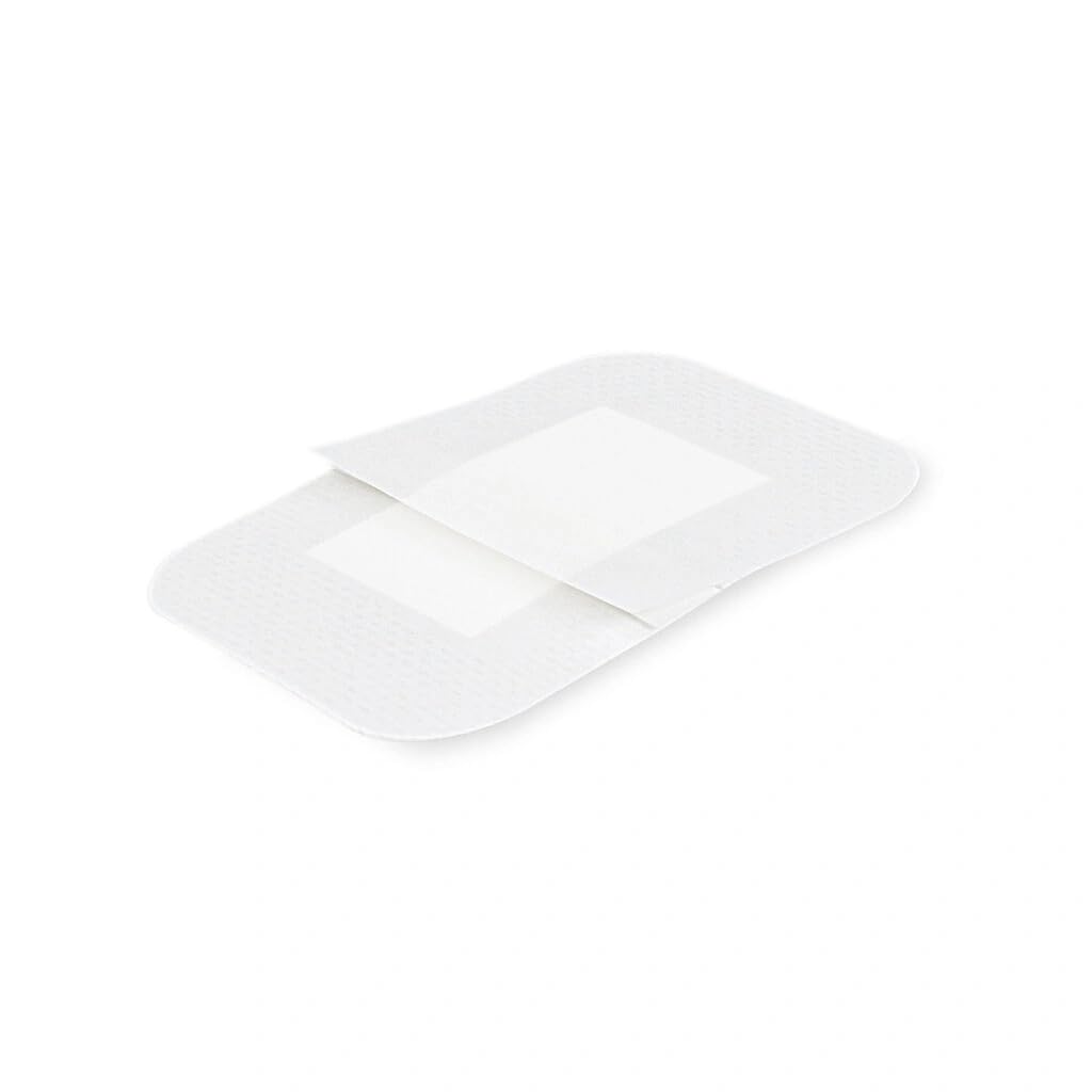 50 Stück Wundpflaster steril 10x8 - steriler Wundverband Pflaster sensitiv - Wundauflage nicht haftend 5x4 cm - Saugstark & Hautfreundlich - Akute Wundversorgung und postoperatives Pflaster