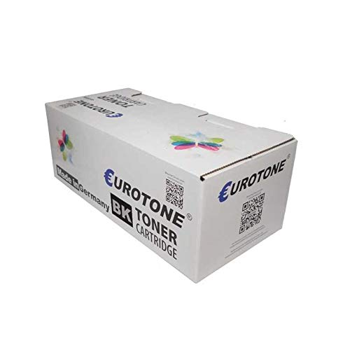 1x Eurotone Toner für Panasonic KX-MB2020 KX-MB2025PD KX-MB2000 KX-MB1900 KX-MB2061PD KX-MB2030G-W KX-MB2030PD ersetzt KX-FAT411X KXFAT411X Schwarz