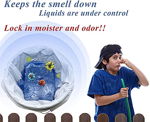 50 Stück super saugfähige Pads, saugfähige Toiletten-Pads für Nachttisch, Toilettenartikel, Bettpfannen, saugfähige Pads, Flüssigkeitsabsorber, ohne Gerüche, Sie schlafen gut