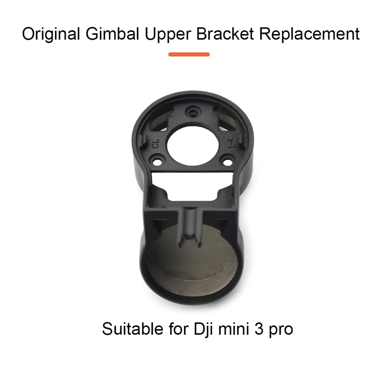 ZWLLKJGS Obere Halterung Ersatz Gimbal Yaw Achse obere Halterung für Dji Mini 3 Pro Drohnenzubehör