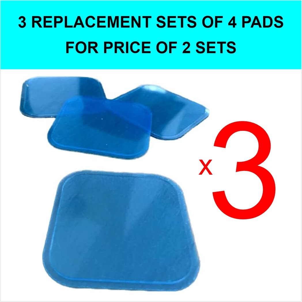 3 Ersatzsets (12 Stück) Gel Pads Tenspad Silver kompatibel mit Beurer EM 59 Heat Geräten. Sparen Sie bis zu 30% des Preises