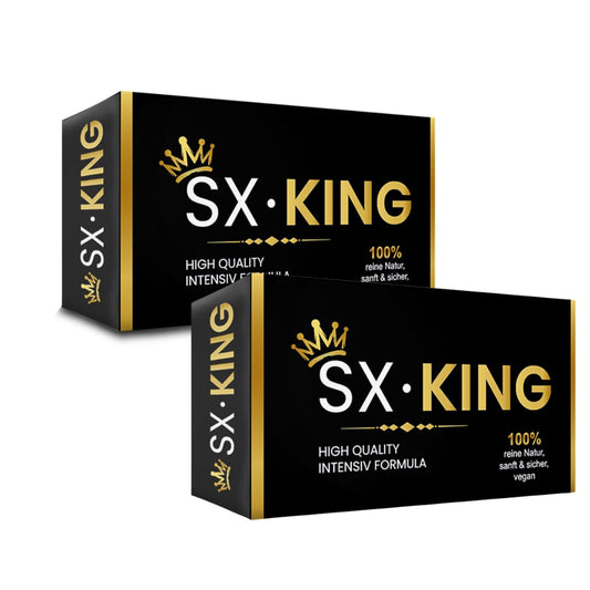 2x SX King Kapsel für den aktiven Mann - Extra Stark - Männer Unterstützung zu Ihren Potenzmittel