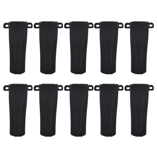 10 Stück Walkie Talkie Klemme, Walkie Talkie Clip für RETEVIS H777 BF 666S, BF 777S und BF 888S Modelle