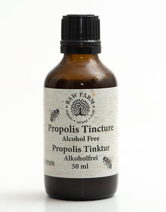 50ml Propolis Tinktur 30% - Alkoholfrei von RAW Farm Imkern