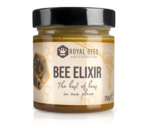 4 in 1 Honey Mix für Immunsystem stärken. Gesundheit geschenk. Honig, Propolis, Gelee royal, Bee pollen. Honig geschenk, Honig mini. Akazienhonig & Royal jelly für körperlichen & geistigen Tonus