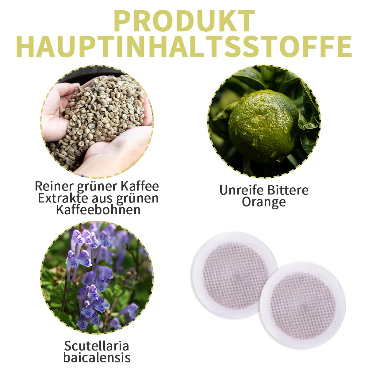 30 StüCk,Abnehmen Schnell Fettverbrenner,Natural Herbal Sticker,Navel Sticker,Slimming Patch,Abdominal Detox Abnehmen,Eimer Taille,Bauchfett Taille,Schnelles Abnehmen Nicht Reizend,Abnehmpflaster