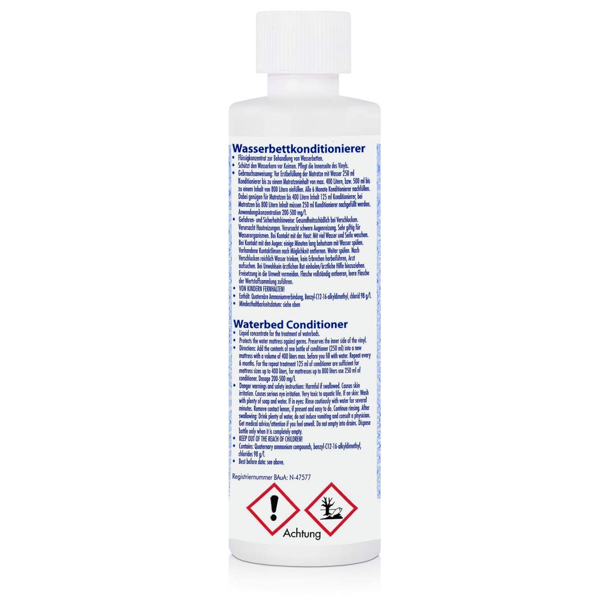 4x 250ml AGUANOVA Conditioner Wasserbetten Aufbereiter