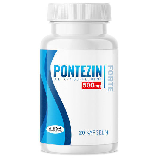 🆄🅽🆂🅴🆁 𝗧𝗜𝗣𝗣: Adema Natural - Pontezin V2 Kapseln - Sofortwirkung - Extra stark effektive Kapseln für den aktiven Mann - bessere Leistung - Natürliche Inhaltsstoffe - 500 mg - 20 Stk Kapsel