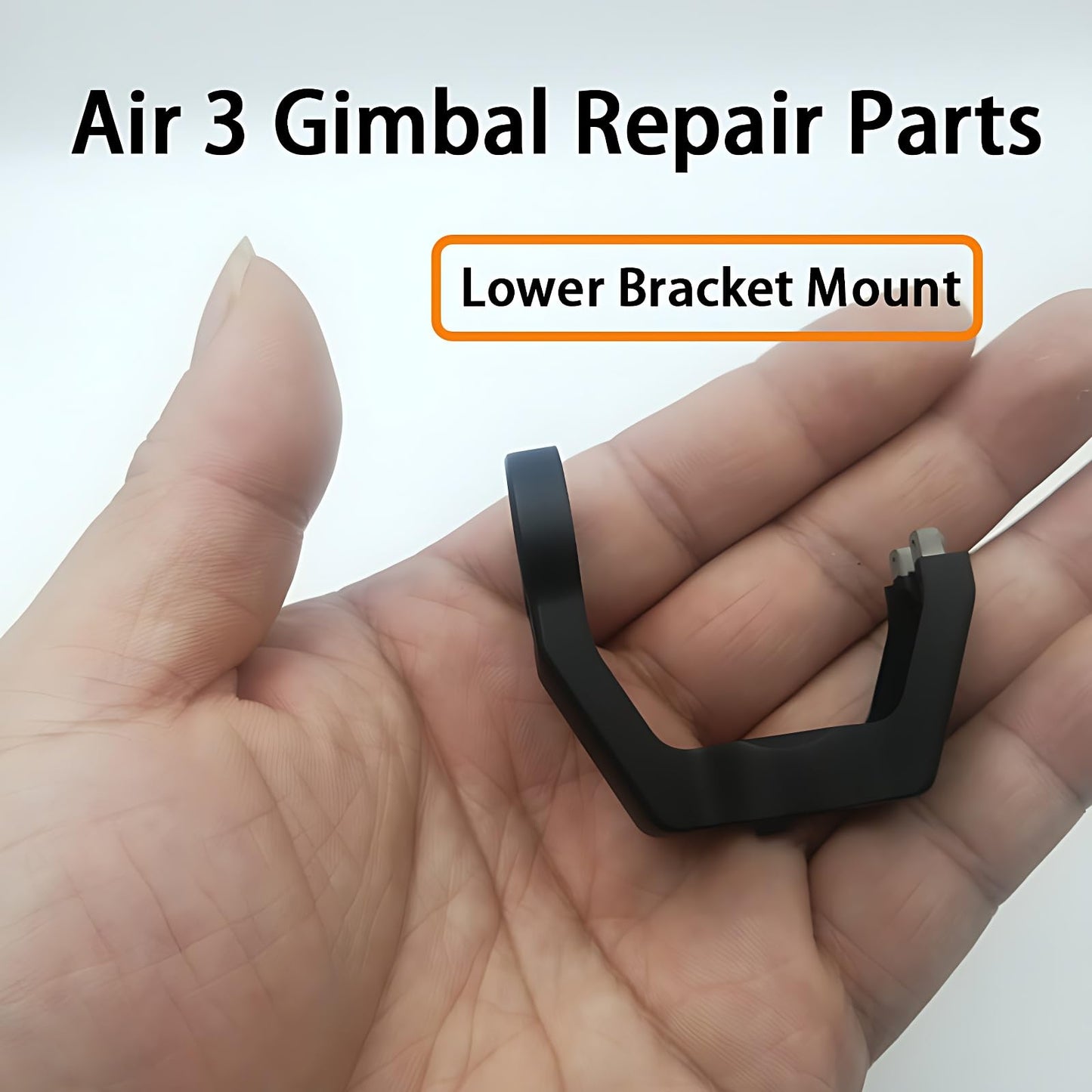 ZWLLKJGS R -Achse Ersatz für Gimbal Roll Arm Untere Klammer Reparaturteile für DJI Air 3 Drone