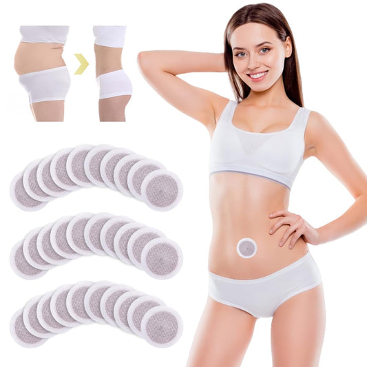 30 StüCk,Abnehmen Schnell Fettverbrenner,Natural Herbal Sticker,Navel Sticker,Slimming Patch,Abdominal Detox Abnehmen,Eimer Taille,Bauchfett Taille,Schnelles Abnehmen Nicht Reizend,Abnehmpflaster