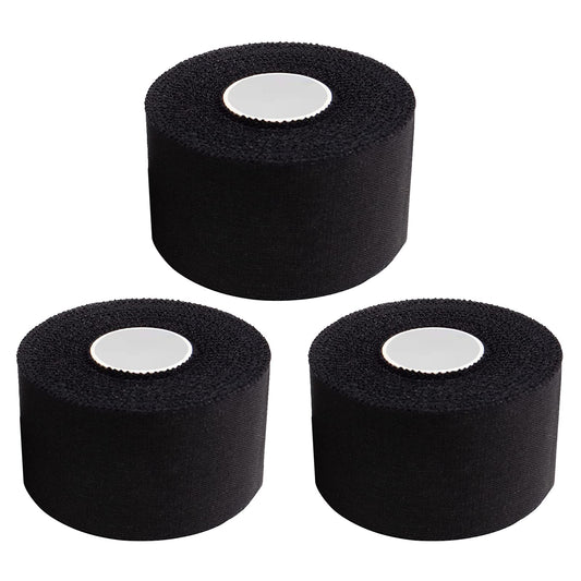 3 Rollen Sporttape, 3,8cmx10m Weiß Tape Sport Tapeverband Fingertape,Hypoallergenes Tapes Medizinische Klebebänder für Fußball Volleyball Klettern Bjj