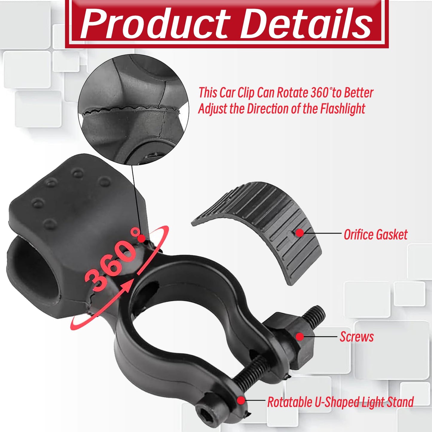 4 Stück Krückenhalter,Stockhalterung,rollstuhl zubehör,rollator zubehör,stockhalter für rollator,Stockhalter für Drive,Gehstockhalter,Universelles Zubehör für Krücken,fur Krücken,für 2,2 Bis 3 cm Rohr