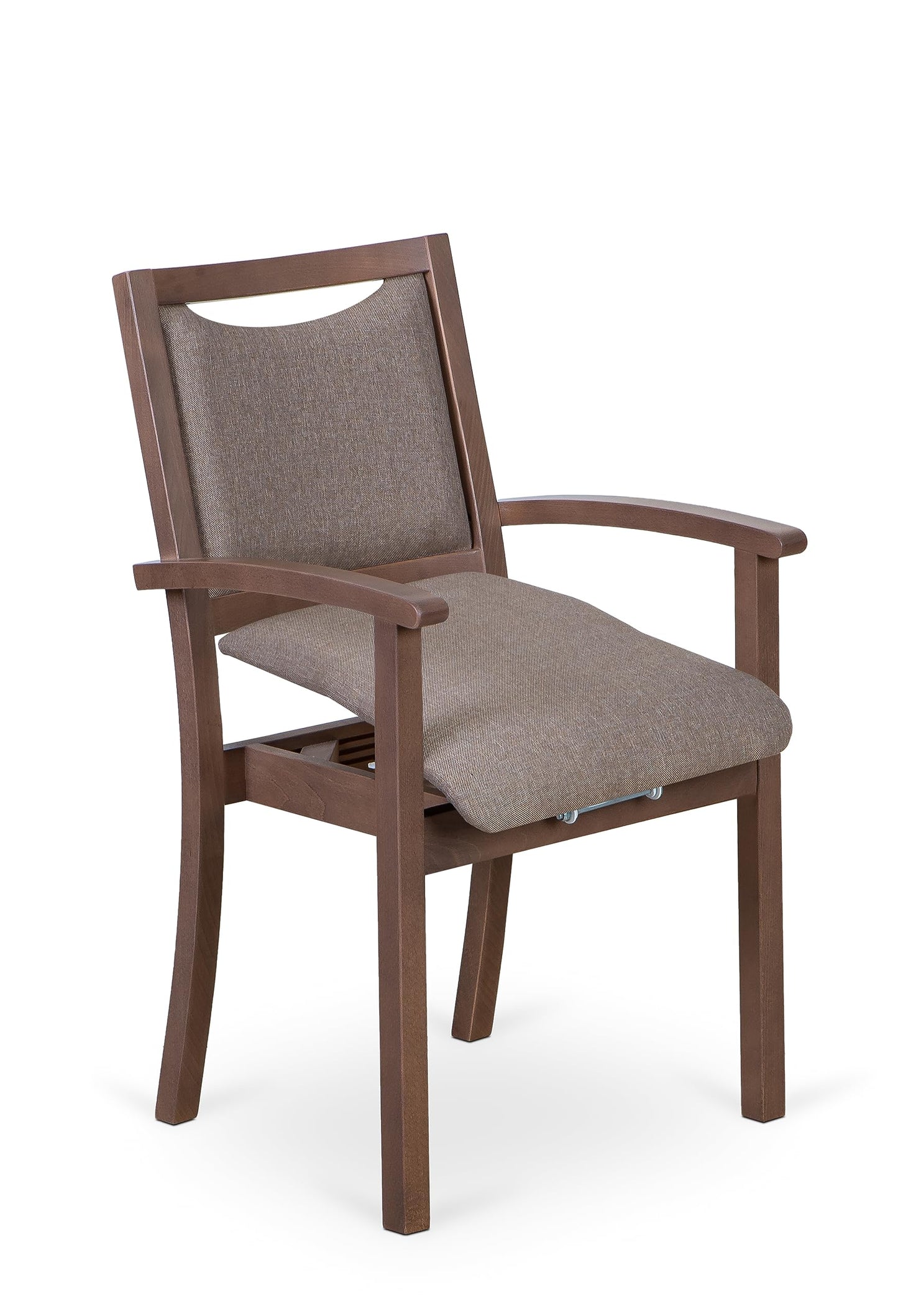 2liftu Classic Aufstehstuhl | Aufstehhilfe Sessel | Seniorenstuhl (Natural Beech/Grey)
