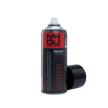 NHOU Ölbeschichtung zur Rostschutzbehandlung – Schwarzes Aerosol-Set (400 ml x 3 + Sprühgriff)