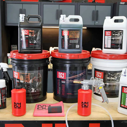 3x NHOU® Klarölspray + Komfortgriff – Rostschutz