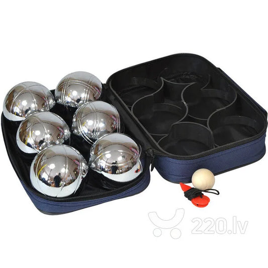 Enero Boule Petanque bumbiņas 6 gab (melnas)